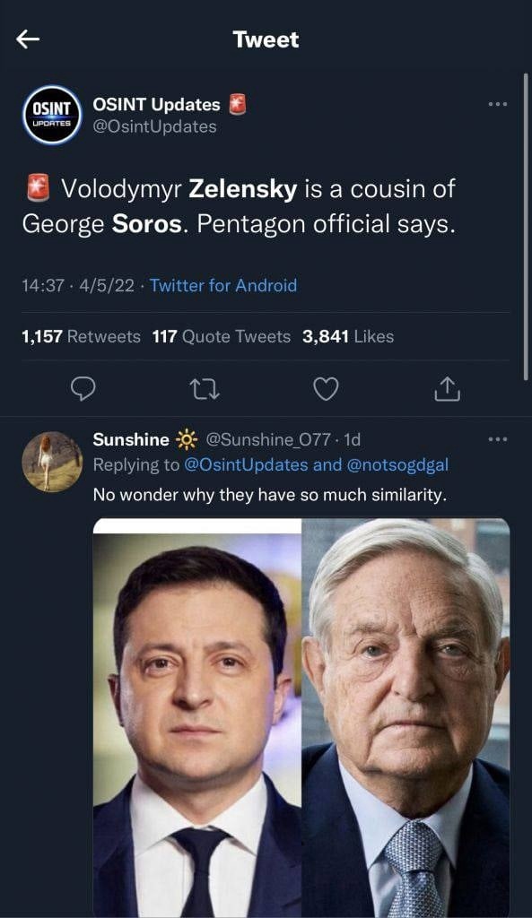 Зеленский и Сорос родственники?