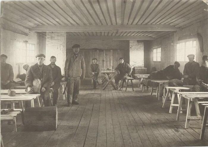 Образцовое общежитие на 30–50 человек. Фотография неизвестного автора. 1932 год