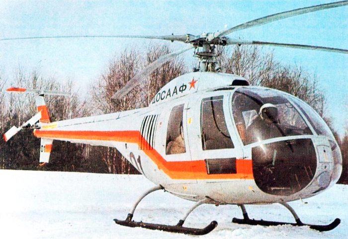 Первый опытный Ми-34