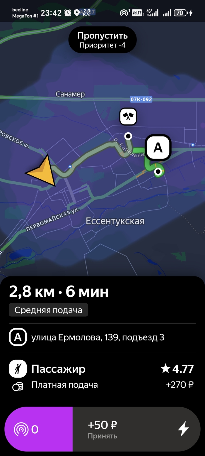 ������ ����� � ���������� ������ �� � ������� ������� +270 ������ � ������. 