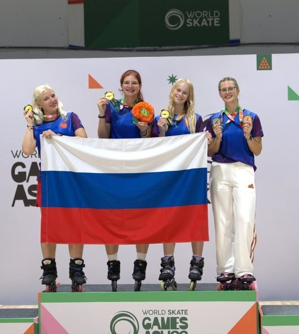 Российская сборная завоевала 17 медалей на первой неделе World Skate Games в парагвайском Асунсьоне