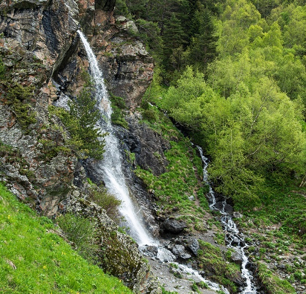 Водопад Баритовый. Фото: Александр Селифанов