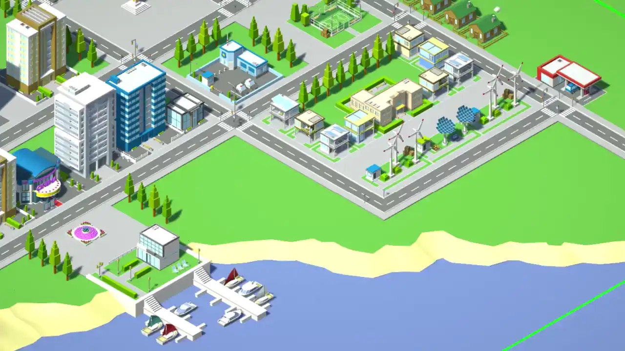 SuperCity 3D - это яркий симулятор, где вы станете мэром своего города мечты! Стройте жилые кварталы, развивайте инфраструктуру и бизнес, открывайте парки и развлечения. Управляйте экономикой и превратите уютный городок в процветающий мегаполис. (видео 1)