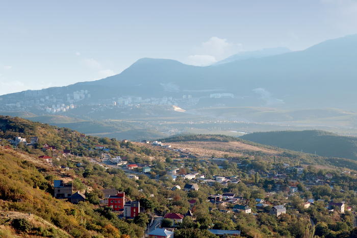 Крым, еще фото со склона горы Демерджи