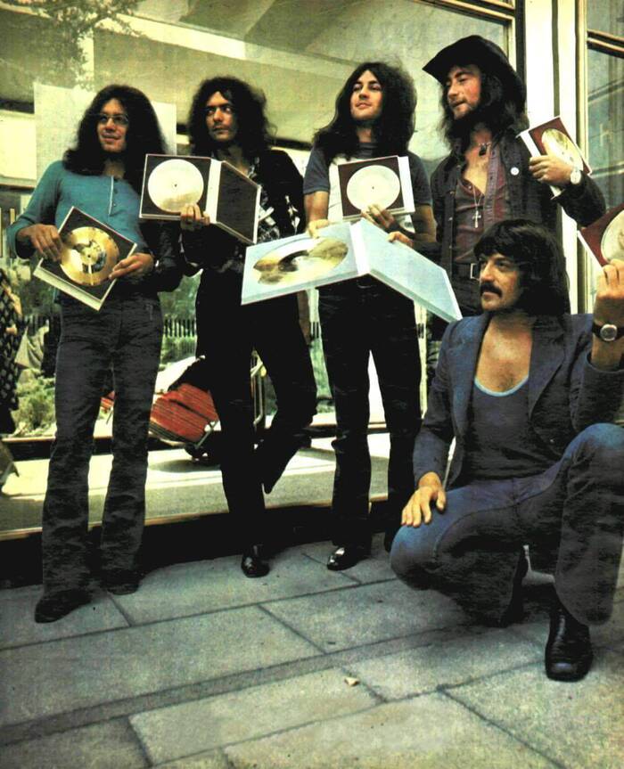 Deep Purple ������������� ������� �����, ���������� �� ����������� ������ ������� "Deep Purple in Rock", 1971.