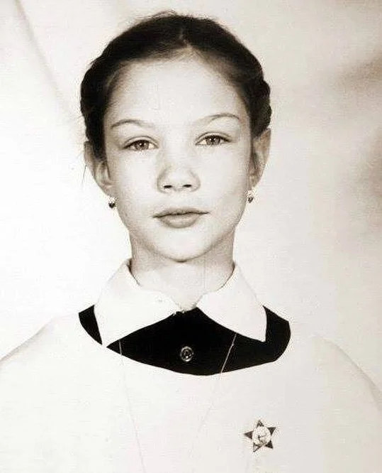 Екатерина Гамова в детстве