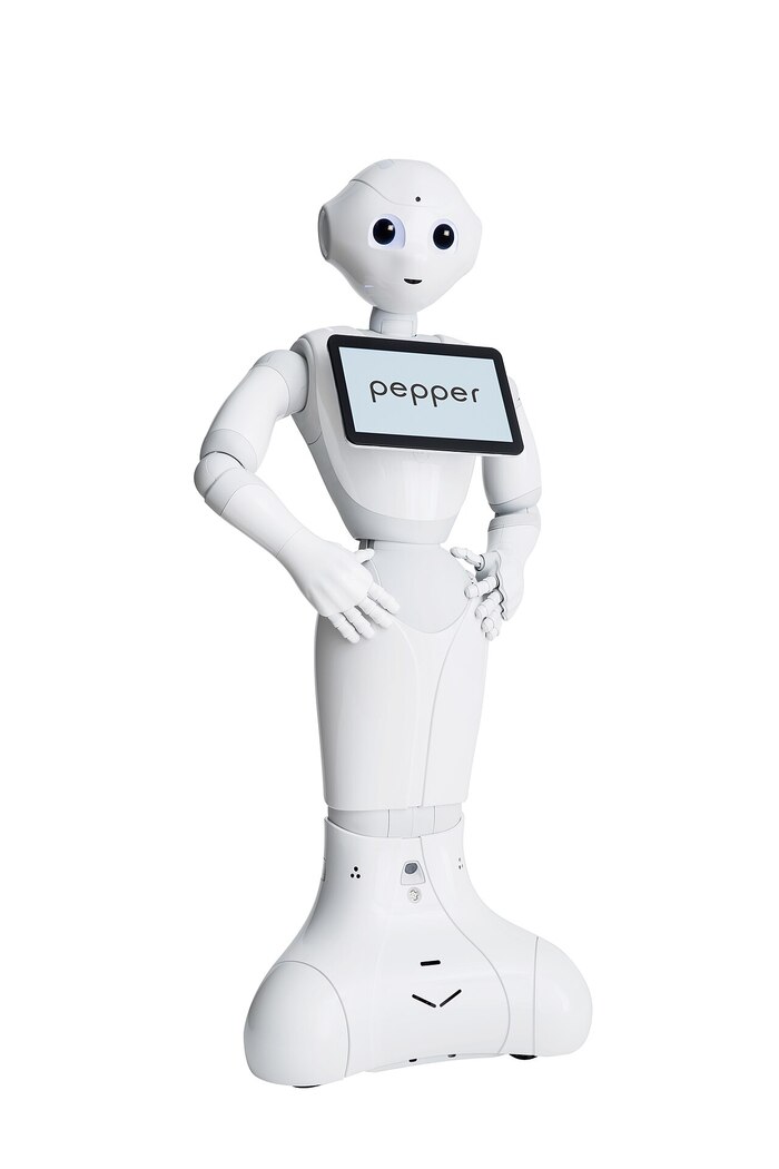 Робот Pepper от SoftBank. Фото: SoftBank Robotics Europe, CC BY-SA 4.0