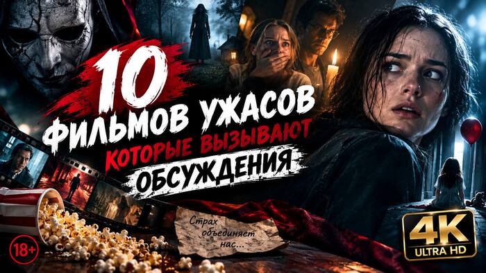 10 ФИЛЬМОВ УЖАСОВ, КОТОРЫЕ ДО СИХ ПОР ОБСУЖДАЮТ ЗРИТЕЛИ