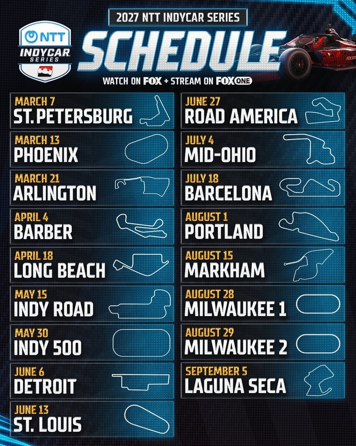 ��������� Indycar  �� 2027-� ���