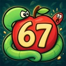 Змейка 67: Спаси яблоко на Пикабу Игры
