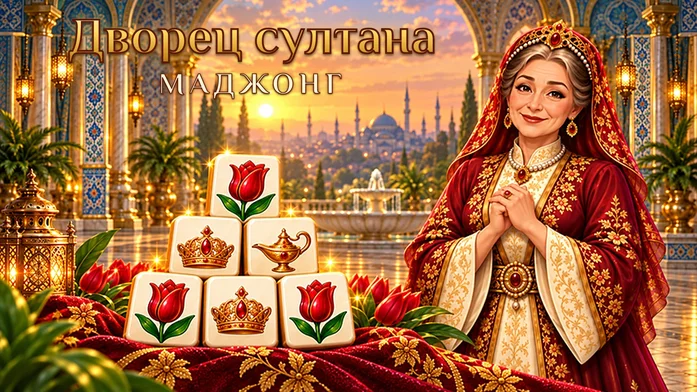 Дворец султана: Маджонг на Пикабу Игры
