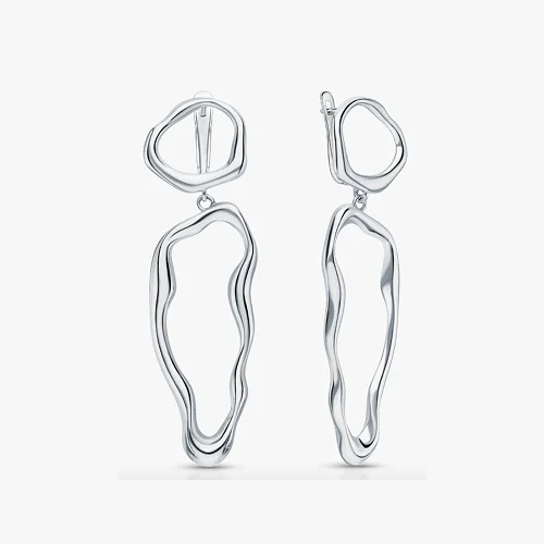 Серьги из серебра